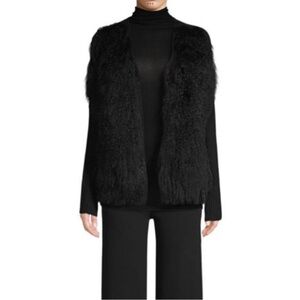 TSE X SAKS FIFTH AVENUE 

Mongolian Fur & Cashmere Cardigan